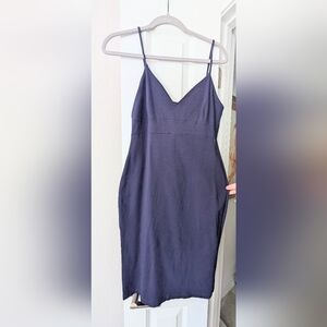 Lulu's Navy Strapless Dress